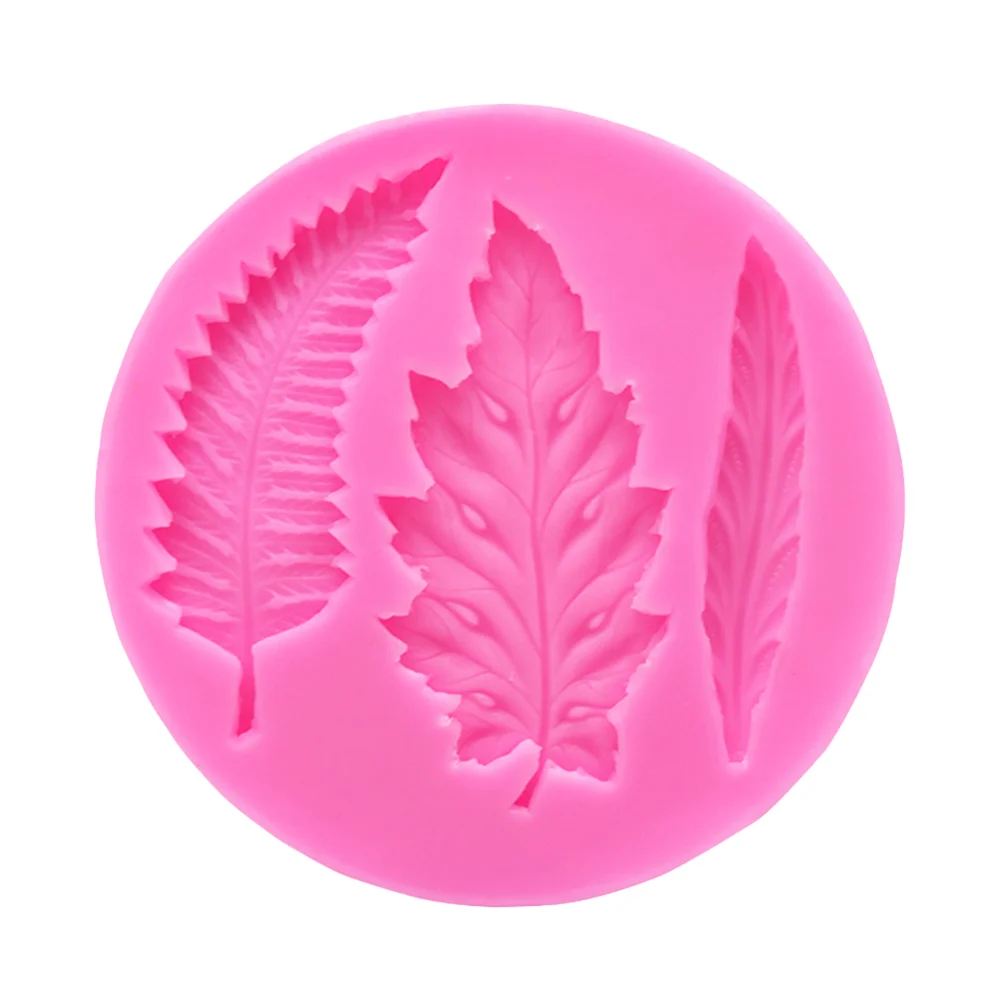 

Christmas Leaves Silicone Molds Cake Decorating Tools Bakeware Cupcake Dessert Chocolate Fondant Mold