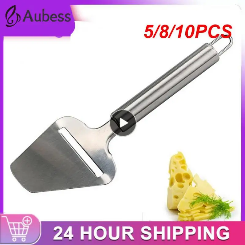 

5/8/10PCS Cheese Peeler Silver Cheese Slicer Cutter Cutting Knife Butter Slice Cheese Slicing Knife Cooking Cheese Tools Durable