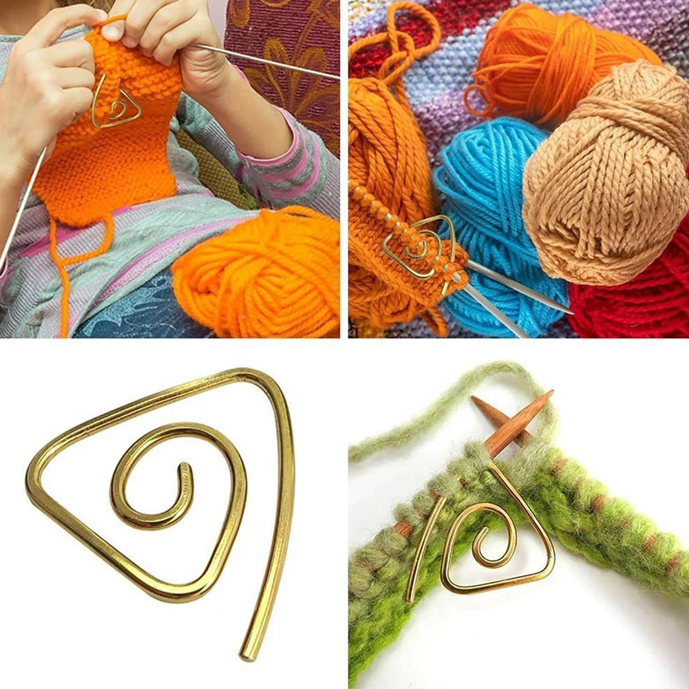 

1/3/5Pcs Spiral Cable Knitting Needle Shawl Crochet Pin Bent Tapestry Needle For Sewing Accessories Stitch Holder Household Tool