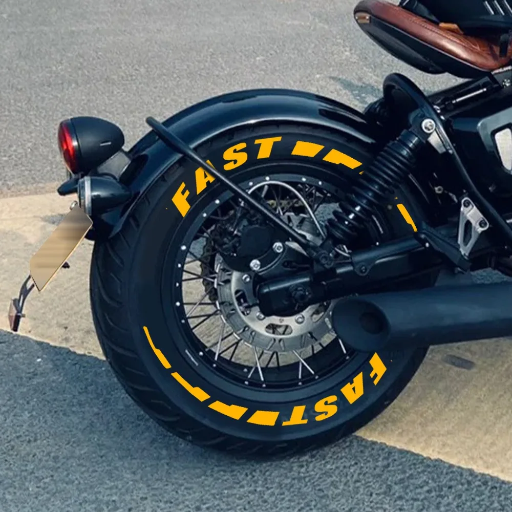 

Наклейки с буквами для автомобильных шин, украшения, 4 шины, наклейки «сделай сам», настраиваемые наклейки для автомобильных мотоциклетных шин с надписями, 2,7 см