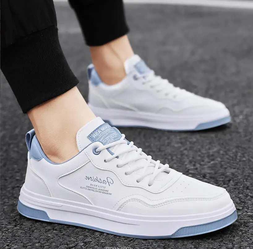 

Spring Autumn White Shoes Men Shoes Men's Casual Shoes Fashion Sneakers Street Cool Man Flat Shoes Footwear zapatos de hombre