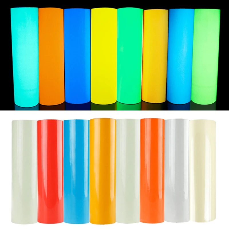 

7 шт. A4 светящиеся темные бумага для струйных принтеров Стикеры домашний декор Люминесцентная пленка