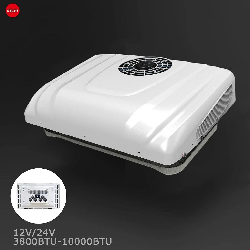 

New 24 Volt DC All-In-One Roof Top Air Conditioner for Truck RV Caravan