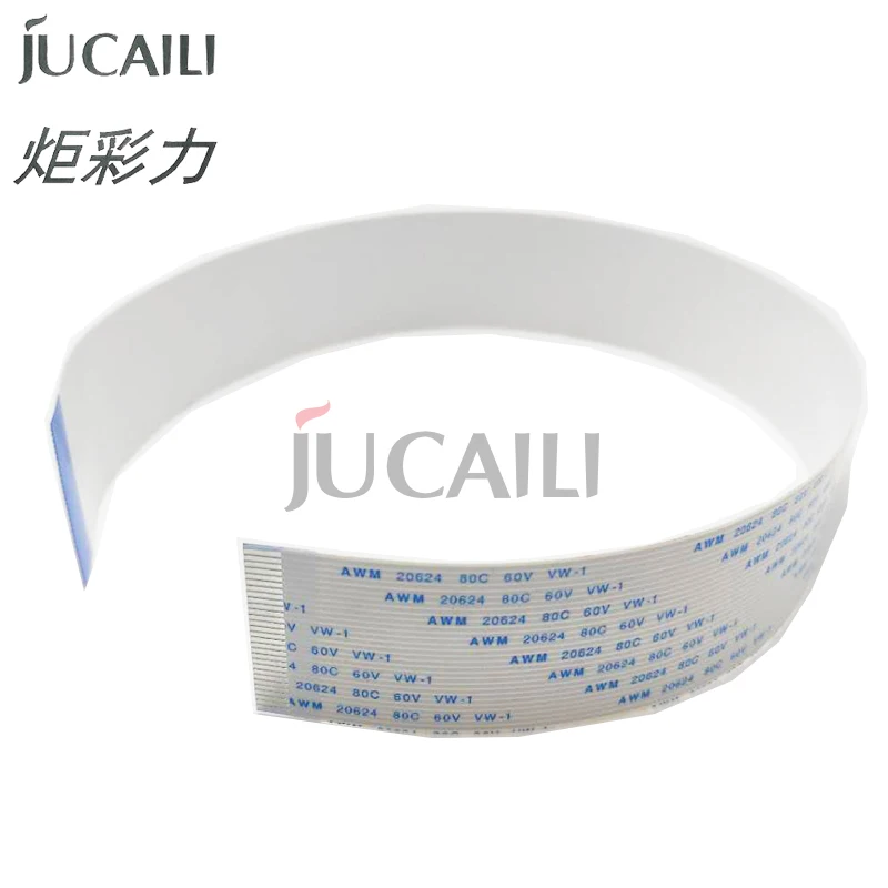 Jucaili 4pcs головной кабель 31 пин 400 мм для печатающей головки Epson DX5 FFC с плоскими данными для всех принтеров Allwin Xuli Witcolor Human plotter 31p on.