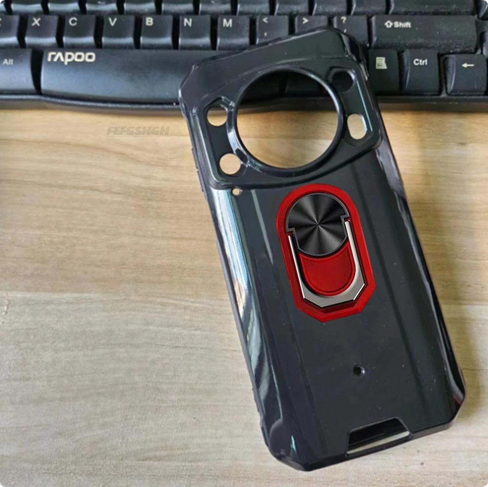 Фото Мягкий силиконовый чехол из ТПУ с кольцом-держателем для Ulefone Armor 21 6.58 дюймов, чехол-подставка для телефона Ulefone Armor21 №2