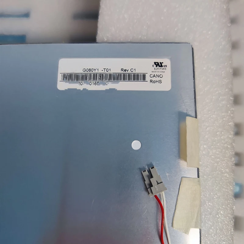 G080Y1-T01 Сменная панель ЖК-экрана для 8-дюймового монитора Chimei Innolux с дигитайзером