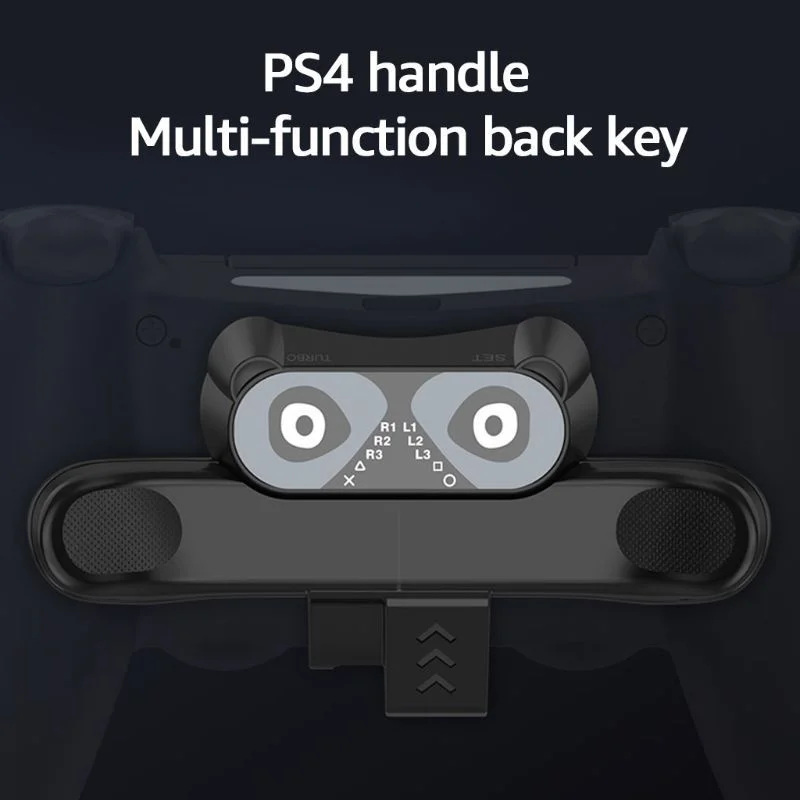 

PS4 Controller Back Button Attachment DualShock4 Rear Extension Adapter Gamepad Paddle Key With Turbo For Joystick PS4 Accessory