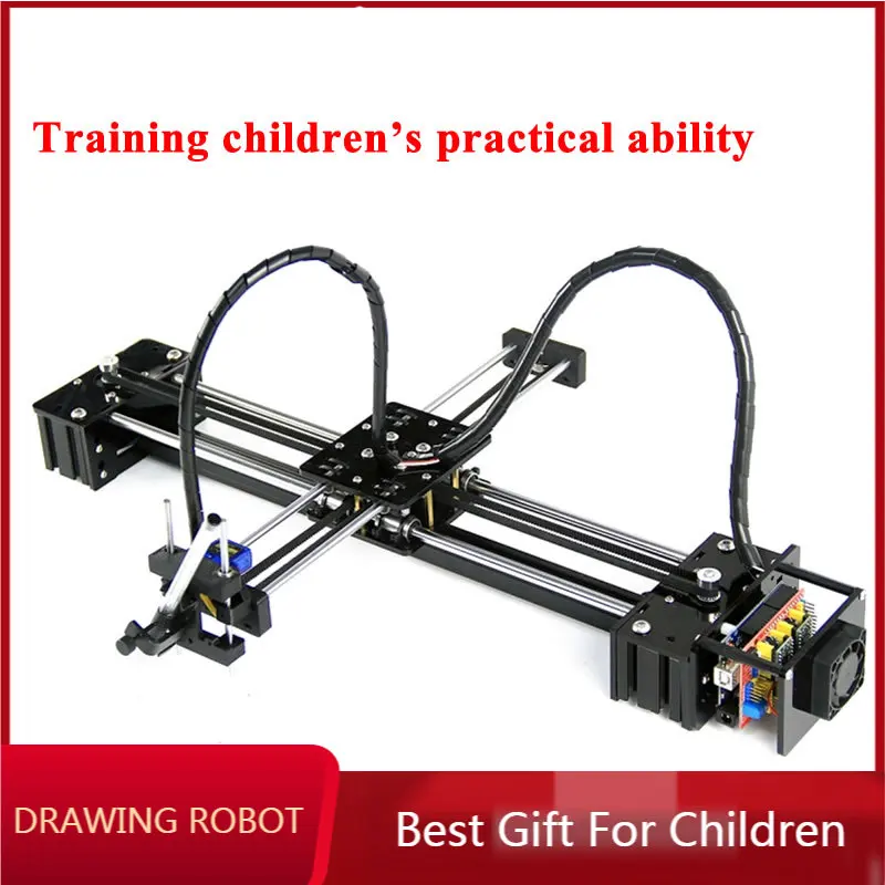 Cheap LY drawbot pen drawing robot machine lettering corexy XY-plotter robot machine letter writting machine not support laser head Cheap LY drawbot pen drawing robot machine lettering corexy XY-plotter robot machine letter writting machine not support laser head