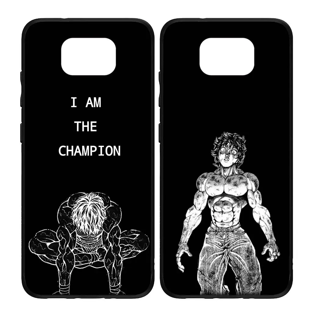 Чехол для телефона Baki с рисунком аниме Hanmas OPPO A17 A15 A16 A3 Pro A40 A60 A80 A79 A95 A94 A74 A78 A58 A38 A57 4G