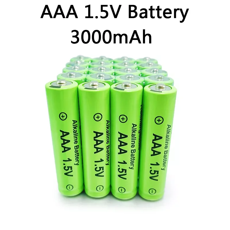 

2023New New AAA battery 3000mAh 1.5V alkaline AAA rechargeable battery for remote control toy light battery high capacity Long e