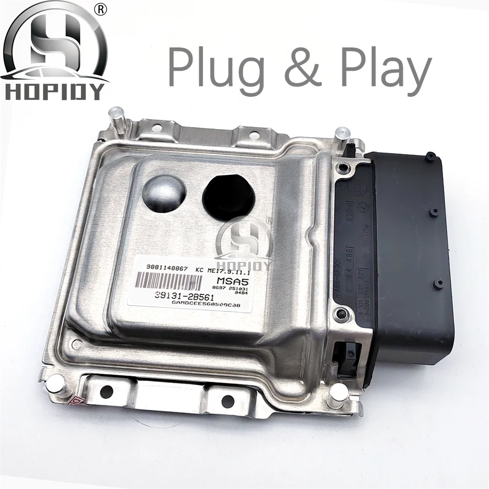 

Подключи и работай 39131-2B561 материнская плата двигателя ECU 391312B561 для Hyundai Kia Yuedong Langdong ME17.9.11.1