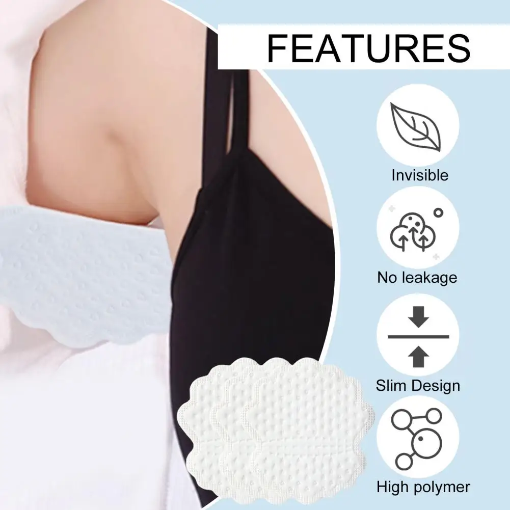 40 шт., прокладки для подмышек от пота