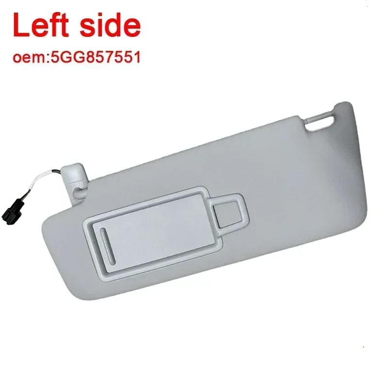 

1/2 шт. автомобильный передний солнцезащитный козырек с зеркалом для макияжа для VW Golf mk7 mk8 Jetta 7 T-Cross Passat B8 CC E-Golf T-Roc