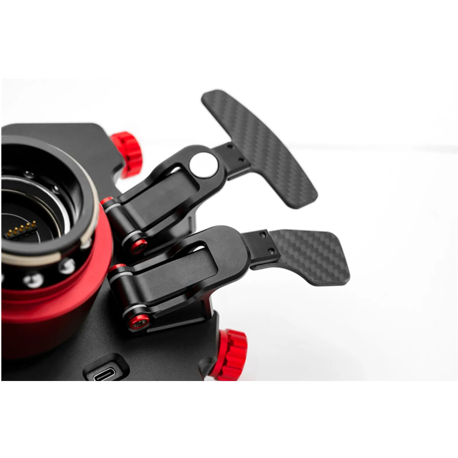 Фото Simagic GT Pro Hub умный блок управления центральной консолью для гоночных игр с двойным сцеплением №5