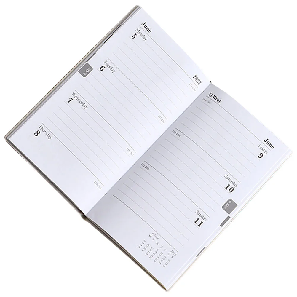 

Planner Notebook Journal Monthly Appointment Calendar Daily Book Notepad Hourly Weekly Subject Schedule Office Do List Goal Life