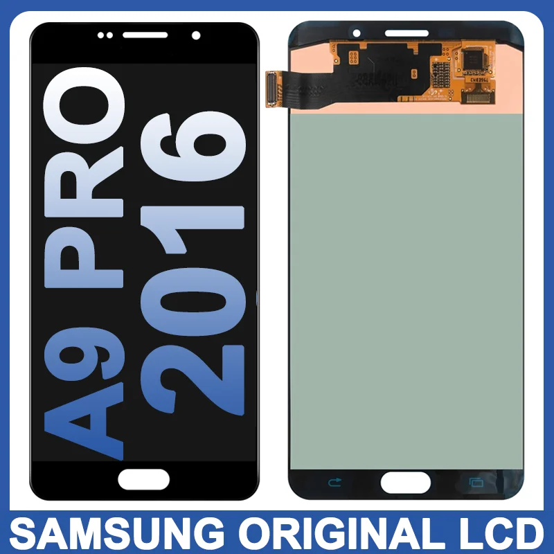 ЖК-дисплей 6,0 дюйма для Samsung Galaxy A9 Pro 2016 A910F A9100, дисплей с сенсорным экраном и дигитайзером в сборе, оригинал