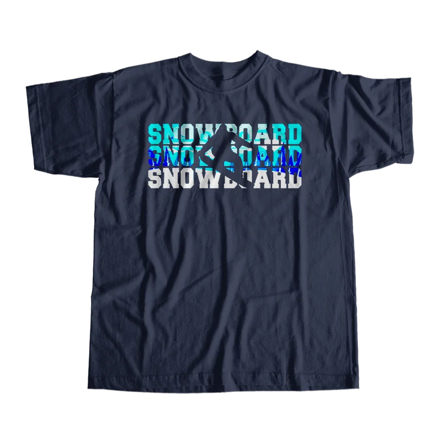 

COOLMIND 100% cotton navy snowboard lover unisex T shirt casual snowboard print men t shirt loose men t-shirt tee shirts tops