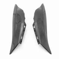 carbon fiber pattern rear tail side seat cover fairing for kawasaki zx 10r 2016 2020