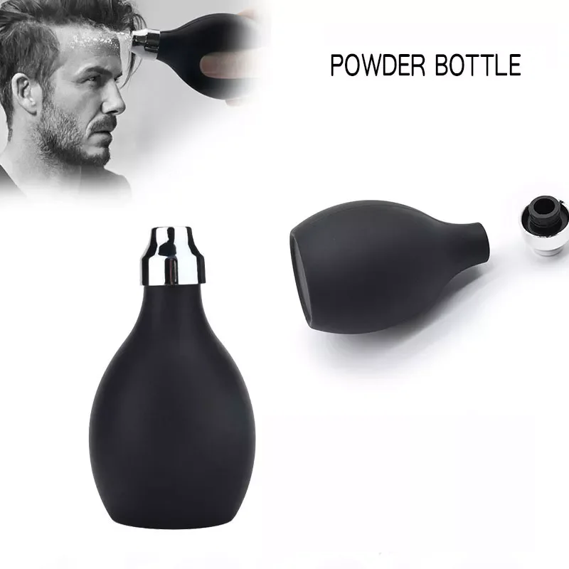

NEW Hair Salon Powder Spray Bottle Barber Baircut Talcum Powder Powder Refillable Silicone Container Styling Tools Accessories