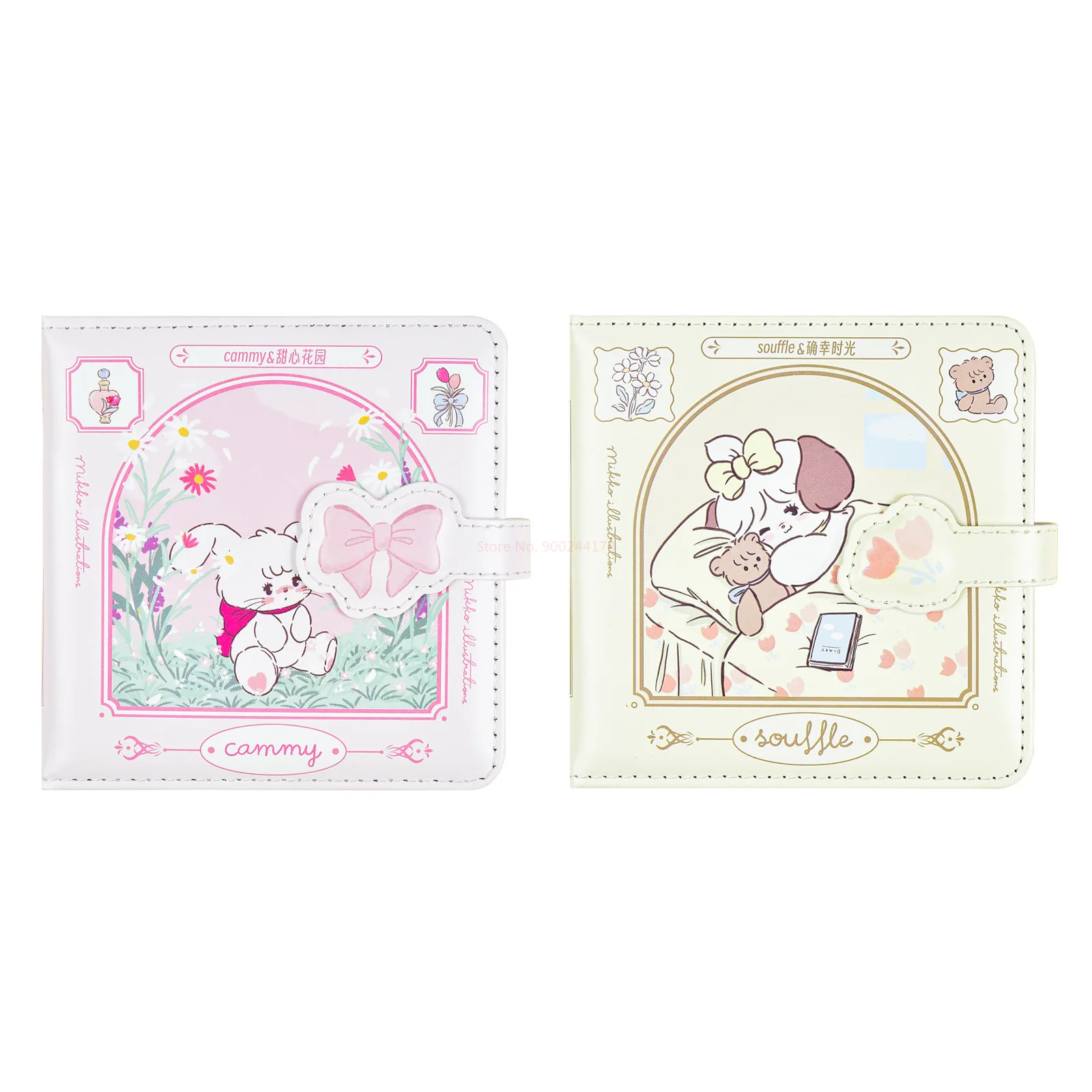 Винтажный кожаный блокнот Mikko с магнитной застежкой для студентов