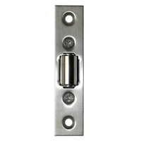 stainless steel door latches cupboard cabinet roller latch lock wooden door stop for furniture hinge easy to install 90x19mm