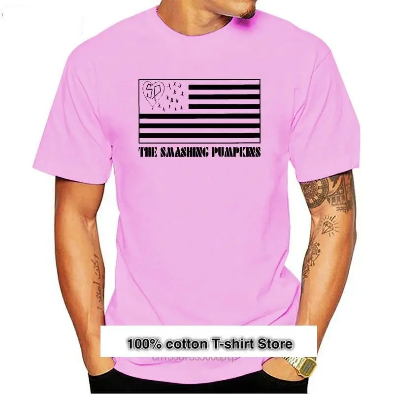 

Белая футболка с надписью «SMASHING PUMPKINS»