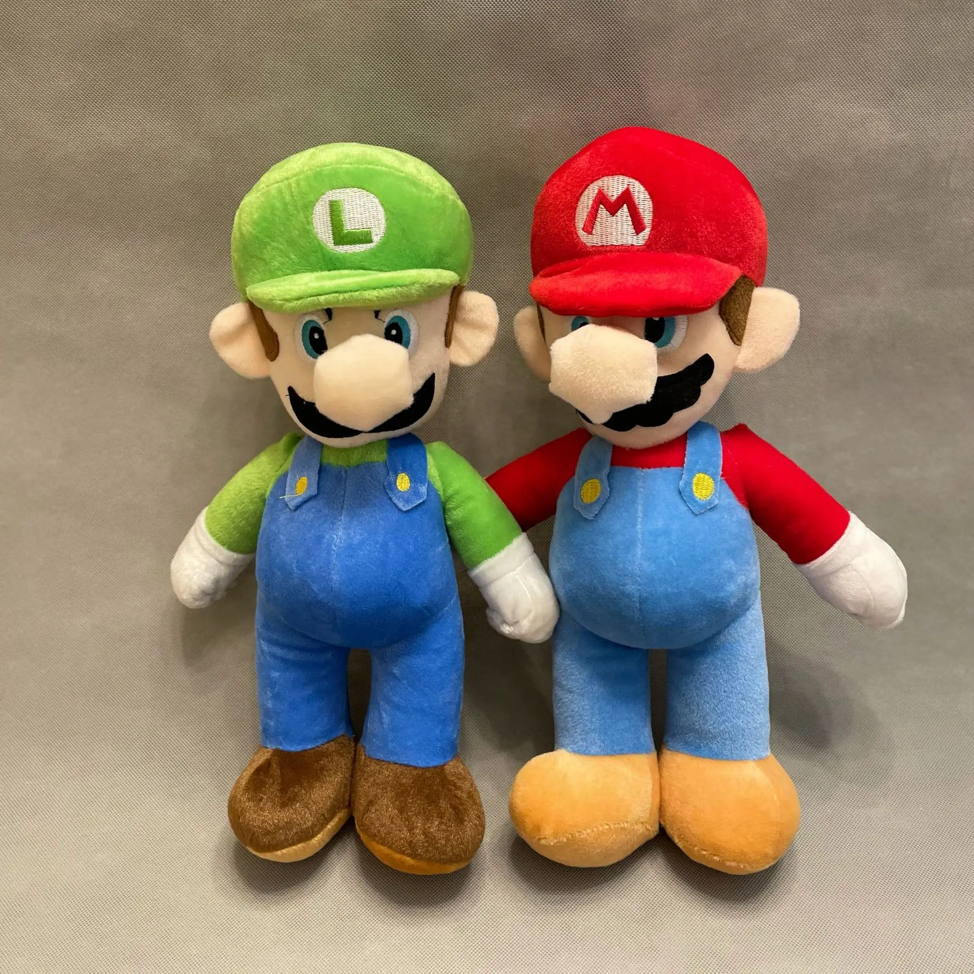 Фото Новинка 2023, аниме Super Mario Mary M & L, искусственная подставка, маленькая и Большая фигурка, подарок на день рождения №5