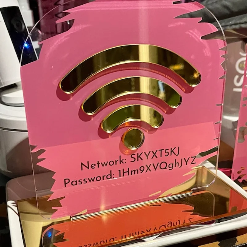 

Рекламный знак для бизнес-соцсети, знаки для салона красоты с Wi-Fi, знаки для парикмахеров, знаки для косметолога, рекламный дисплей для мероприятий