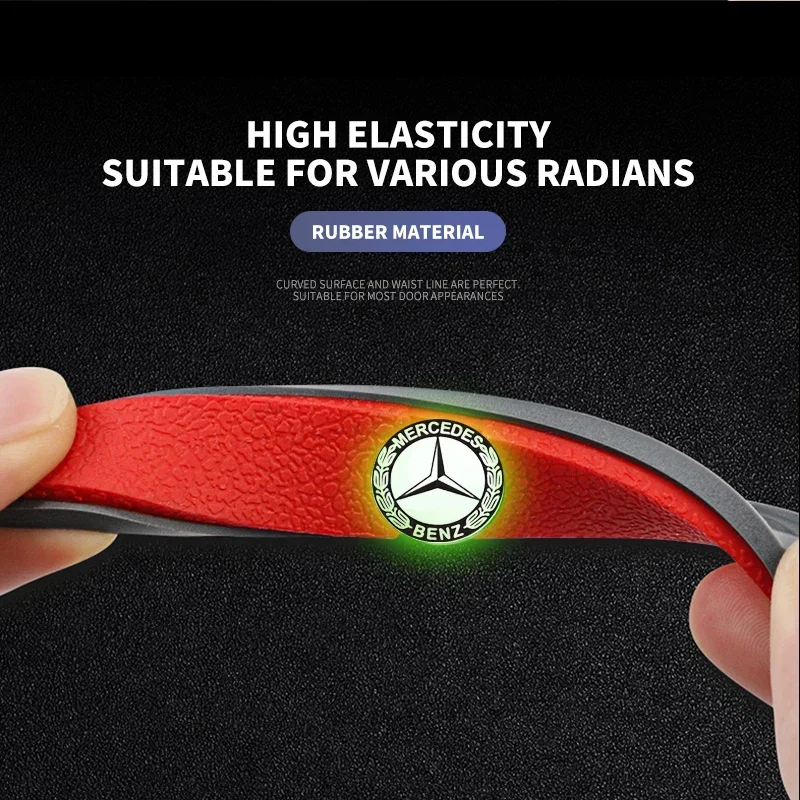 4 шт. полоски на бампер для предотвращения столкновений двери автомобиля