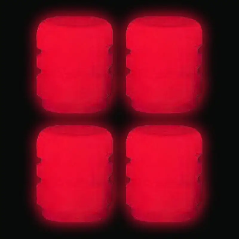 

Stem Caps Light Up Glowing Tire Air Caps Cover Glowing Accessory For Auto Car Bikes Truck Motorcycle