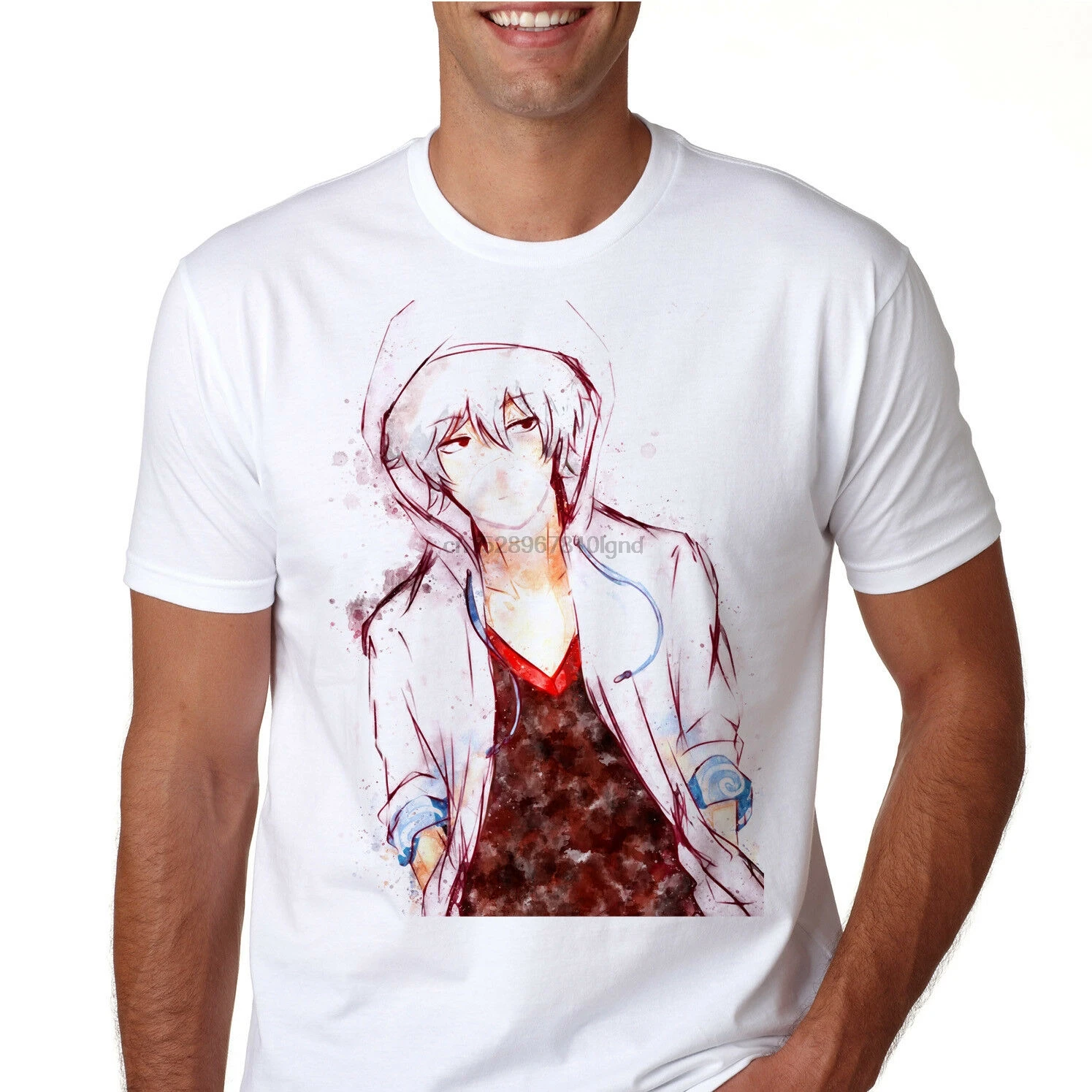 Женская футболка унисекс хлопковая манга подарок качество N1135 - купить по