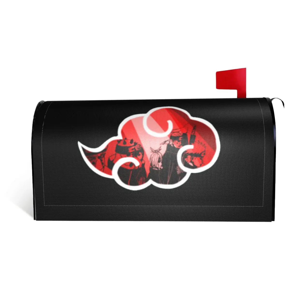

Akatsuki Red Cloud Akatsuki Mailbox Cover Graphic Cool Red Cloud letter Sarcastic Postbox