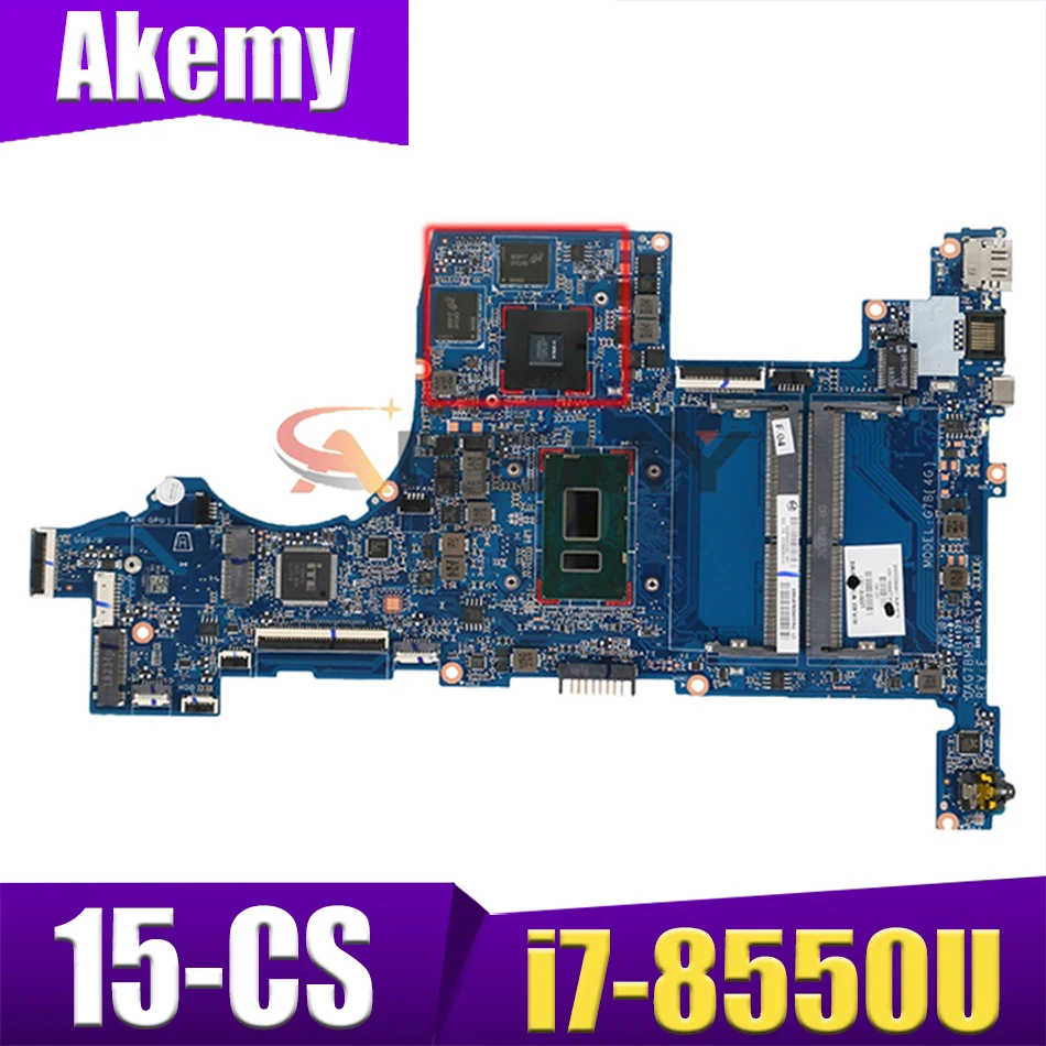 

FOR HP PAVILION 15T-CS000 15-CS Laptop motherboard L22820-601 L22820-501 L22820-001 DA0G7BMB16E0 100% working MX150 2GB i7-8550U