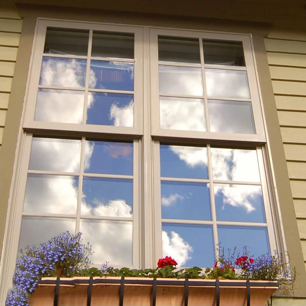 Односторонняя самоклеящаяся антиуф Светоотражающая тонировка для окон дома и