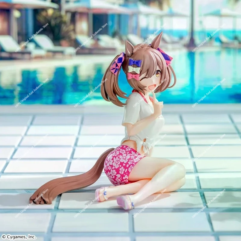 Фото В наличии 100% оригинальная фигурка SEGA Uma Musume Pretty Derby Copano Rickey Smart Falcon из аниме, коллекционная, для декора стола, подарок. №4
