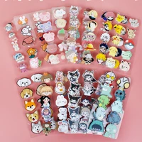 10pcspack japanese anime sanrio figure acrylic shoe charms sandals accessories sneakers buckle decorations for kids x mas gifts