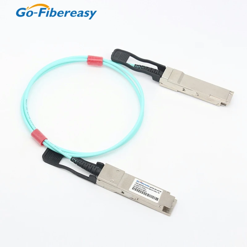 40G QSFP AOC OM3 Cable QSFP-H40G-AOC1M Active Optical Fiber Cable 1M,2M,3M,5M,10M for Cisco,MikroTik,Ubiquiti Optic Switch Modul