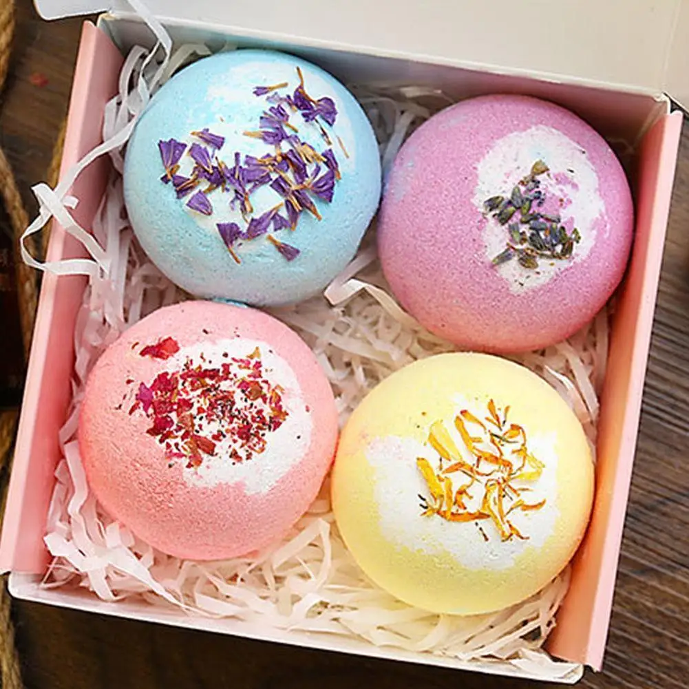 

1pcs Bathing Bombs Explosion Ball Deep Sea Bath Salt Bathing Oil Bath Body Ball Tools Natural Bombs Bubble Bath Essential B G9y2