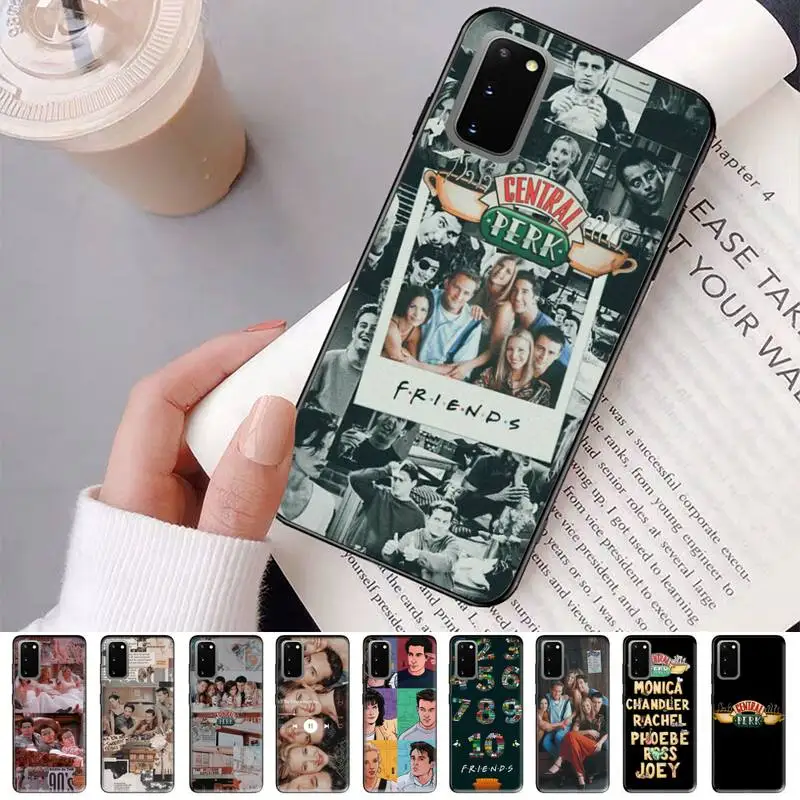 

Central Perk Coffee friends tv show how you doin Phone Case for Samsung S20 lite S21 S10 S9 plus for Redmi Note8 9pro Huawei Y6