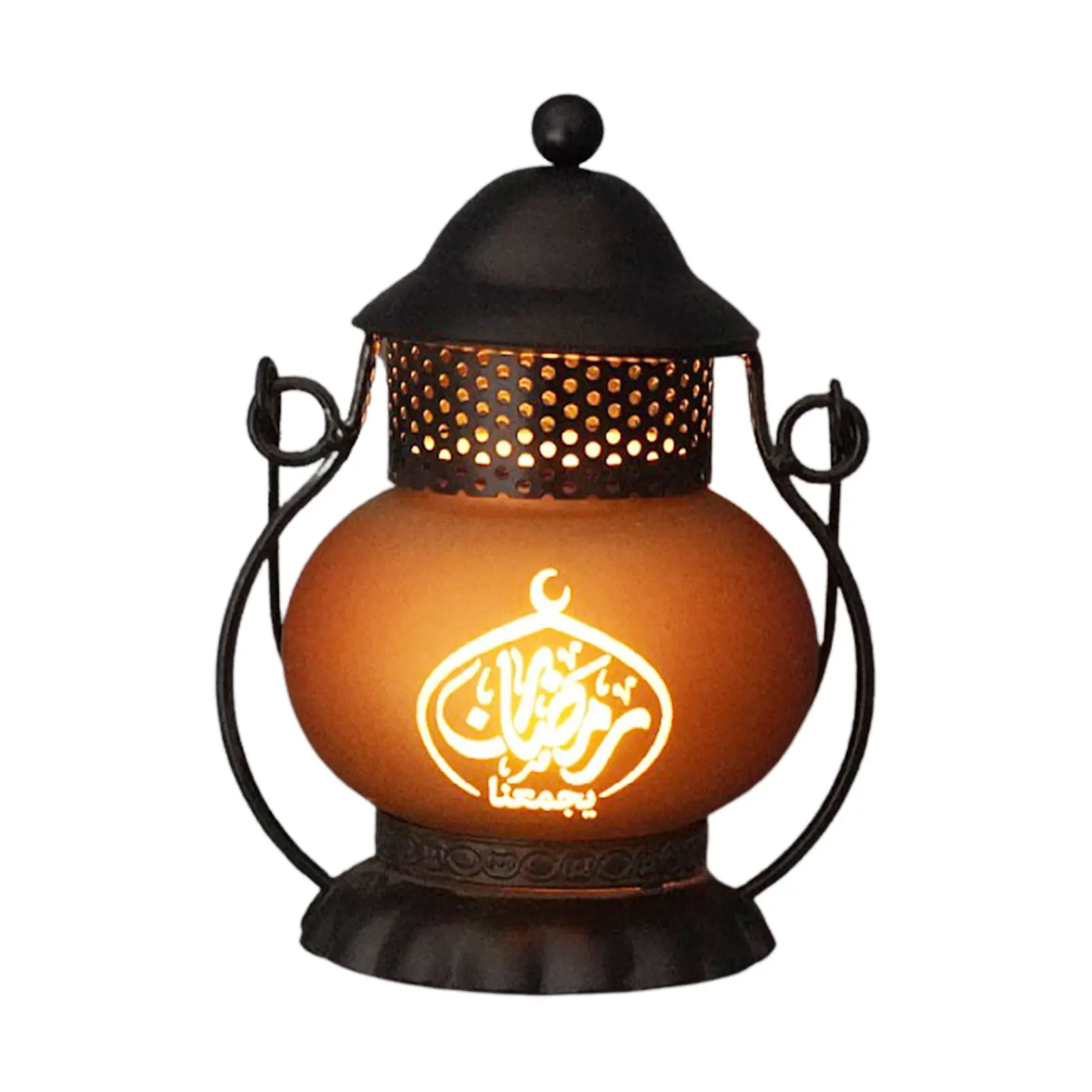 

Decorative Lanterns Ramadan Lantern Vintage Style Hangings Lantern Iron Candleholder For Indoor Outdoor Events Parities