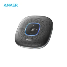 Anker-PowerConf 블루투스 스피커폰 회의 스피커, 6 마이크 포함, 향상된 음성 픽업, 24 시간 통화 시간