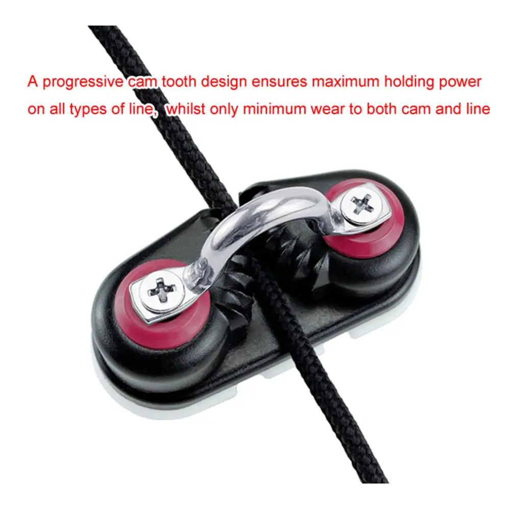 

NEW Aluminum Alloy Rope Gripper Lightweight Wear-resistant Marine Sailing Sailboat Kayak Canoe Dinghy Accessories