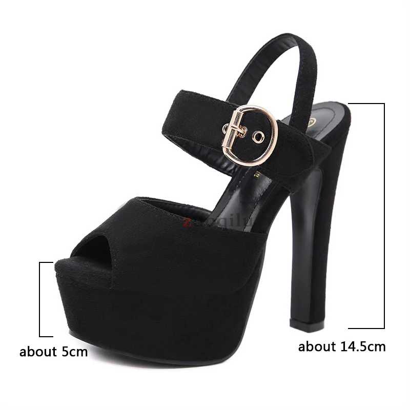 Сандалии женские водонепроницаемые на высоком каблуке 14 5 см |