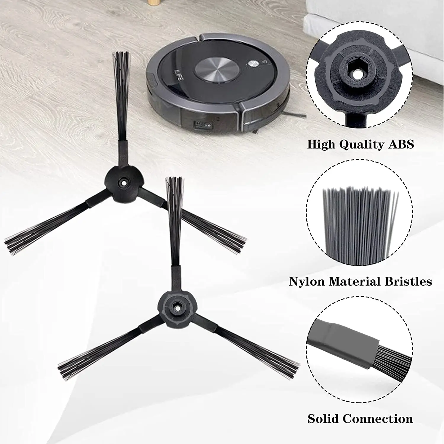 Набор боковых щеток и фильтров HEPA для робота-пылесоса ilife v5s v5 x5 V3s v3s pro v3l v50 Panda x500.