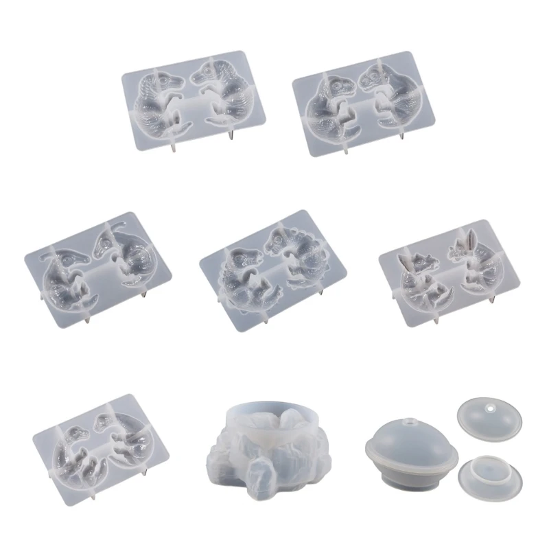

Dragon Egg Resin Mold,Broken Dragon Epoxy Resin Mold for Casting Ornament