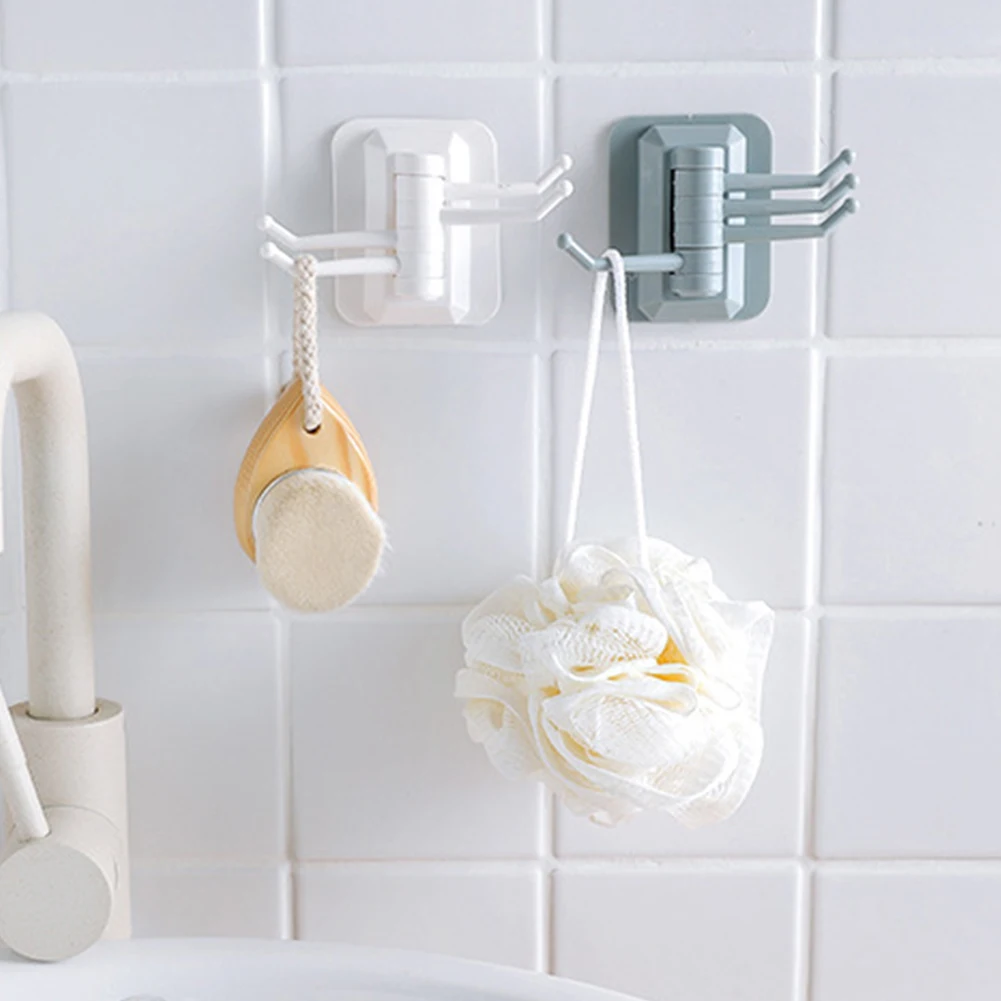 

Self-adhesive Punching Door-free Rotating Hook Folding Strong Bearing Hanging Hook Strong Bearing Door Bedroom Punching