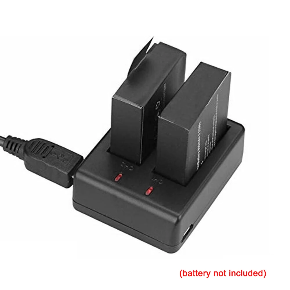 Двойное зарядное устройство для SJCAM SJ4000 SJ5000 + SJ6000 SJ900Sport Mini DV Bateria