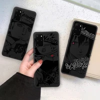 naruto akatsuki kakashi uchiha itachi phone case soft for samsung galaxy note20 ultra 7 8 9 10 plus lite m21 m31s m30s m51 cover