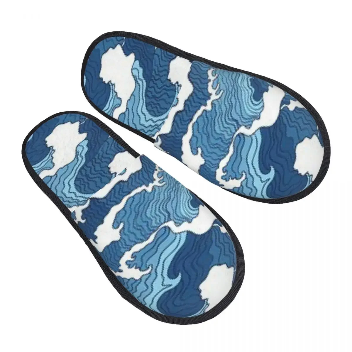 

Тапки для ванной комнаты с принтом «рассекающий демонов»