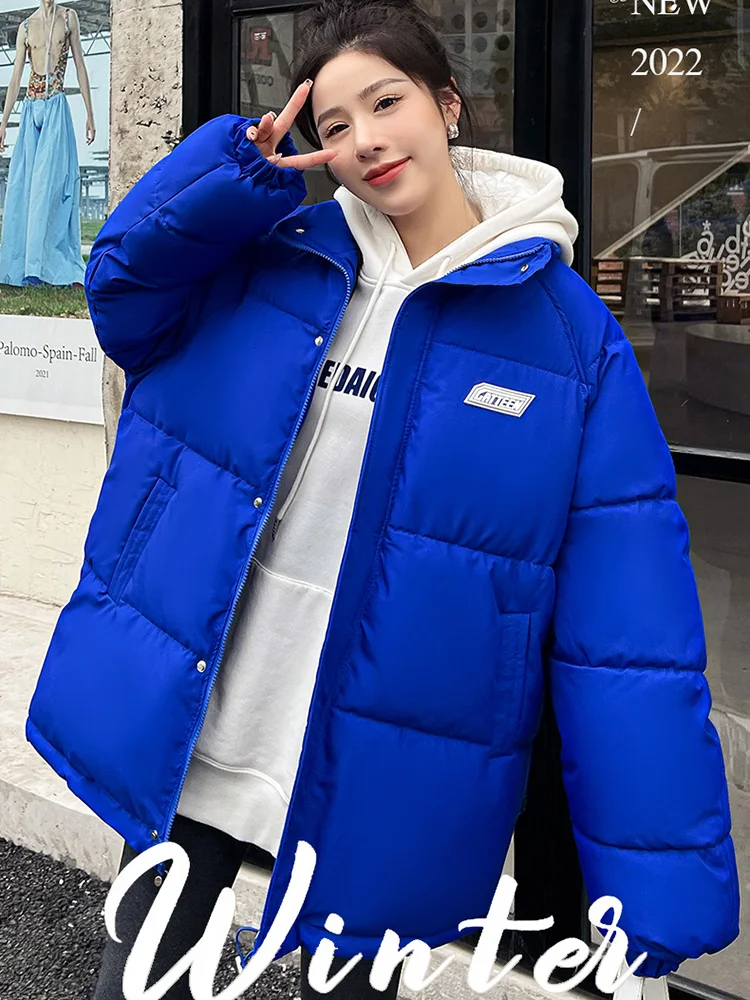 Winter Women Jacket Parkas Coat New Sports Style Thick Warm padded Coat Female Winter Outwear loose Jacket parkas